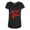mens dodgeball average joe's joes Maternity Scoop Neck T-shirt
