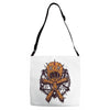master of puppets Adjustable Strap Totes