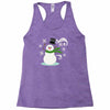 windy snowman Racerback Tank