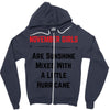 November Girls Zipper Hoodie