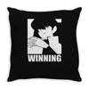 winning trending Throw Pillow