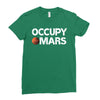 occupy mars Ladies Fitted T-Shirt