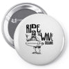 ride the wave california Pin-back button