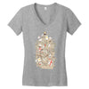 bad tempered rodents Women's V-Neck T-Shirt