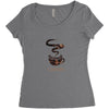 Caffein Women's Triblend Scoop T-shirt