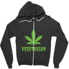 Vegetarian Zipper Hoodie