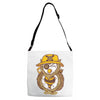 pirate owl Adjustable Strap Totes