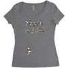 Muggle On Board Hunter Women's Triblend Scoop T-shirt