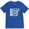 v6 swim bike run V-Neck Tee