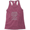 nurse knows whats going on Racerback Tank