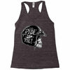 hi girl... ride with me! Racerback Tank