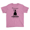 Princesses Are Born In February Youth Tee