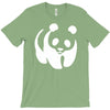panda bear sticker vinyl decal   cute animal art car window bumper T-Shirt