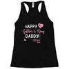 Happy Fathers Day Daddy Racerback Tank