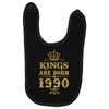 kings are born in 1990 Baby Bibs