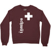 fan, swiss cross, switzerland, new Crewneck Sweatshirt