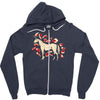 unicorn meat Zipper Hoodie