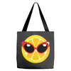 Lemon with Disco Glasses Tote Bags