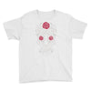 rose sugar skull Youth Tee