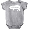 pig sausages funny Baby Onesie