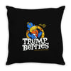 trump berries Throw Pillow