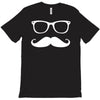 mustache glasses nerd T-Shirt