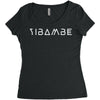yibambe Women's Triblend Scoop T-shirt