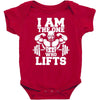 i am the one who lifts Baby Bodysuit