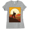 mountain hiker Ladies Fitted T-Shirt