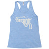 detroit city smoking gun Racerback Tank