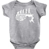 climbing evolution Baby Onesie
