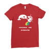 unicorns are overrated Ladies Fitted T-Shirt