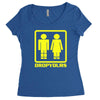 drop yours Women's Triblend Scoop T-shirt