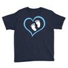 Baby Boy with Heart Any Name Customized Youth Tee