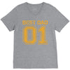 1 best dad V-Neck Tee
