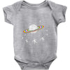 saturn go round Baby Onesie
