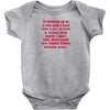 casual friday Baby Onesie