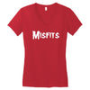 misfits Women's V-Neck T-Shirt