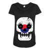 south korea till i die Maternity Scoop Neck T-shirt