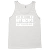 my biceps funny printed Tank Top
