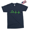 morning coffee heatbeat ekg Exclusive T-shirt