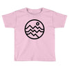 mountain bold (for light) Toddler T-shirt