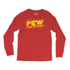 star wars pew pew! Long Sleeve Shirts