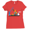 russian cargo Ladies Fitted T-Shirt