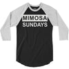 mimosa sundays brunch mens 3/4 Sleeve Shirt