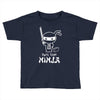 part time ninja Toddler T-shirt