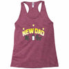 new dad Racerback Tank