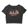 Camping Red Crop Top