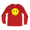 smiley face mens Long Sleeve Shirts