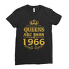 queens are born in 1966 Ladies Fitted T-Shirt